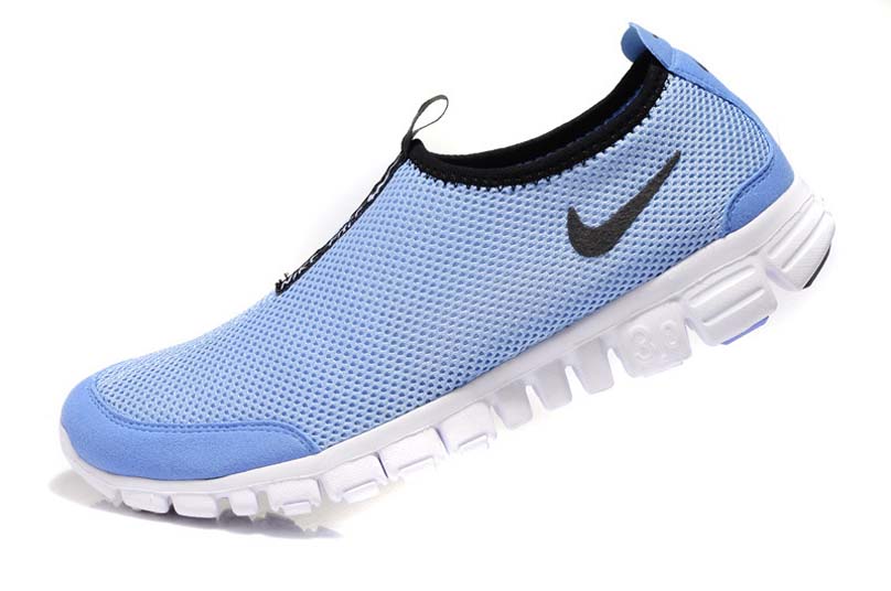 nike 3.0 chaussures de course de femmes libres nouveau bleu clair (3)